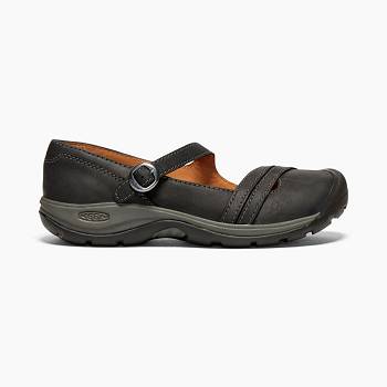 KEEN Női Presidio II Cross Strap Oxford Cipő Fekete